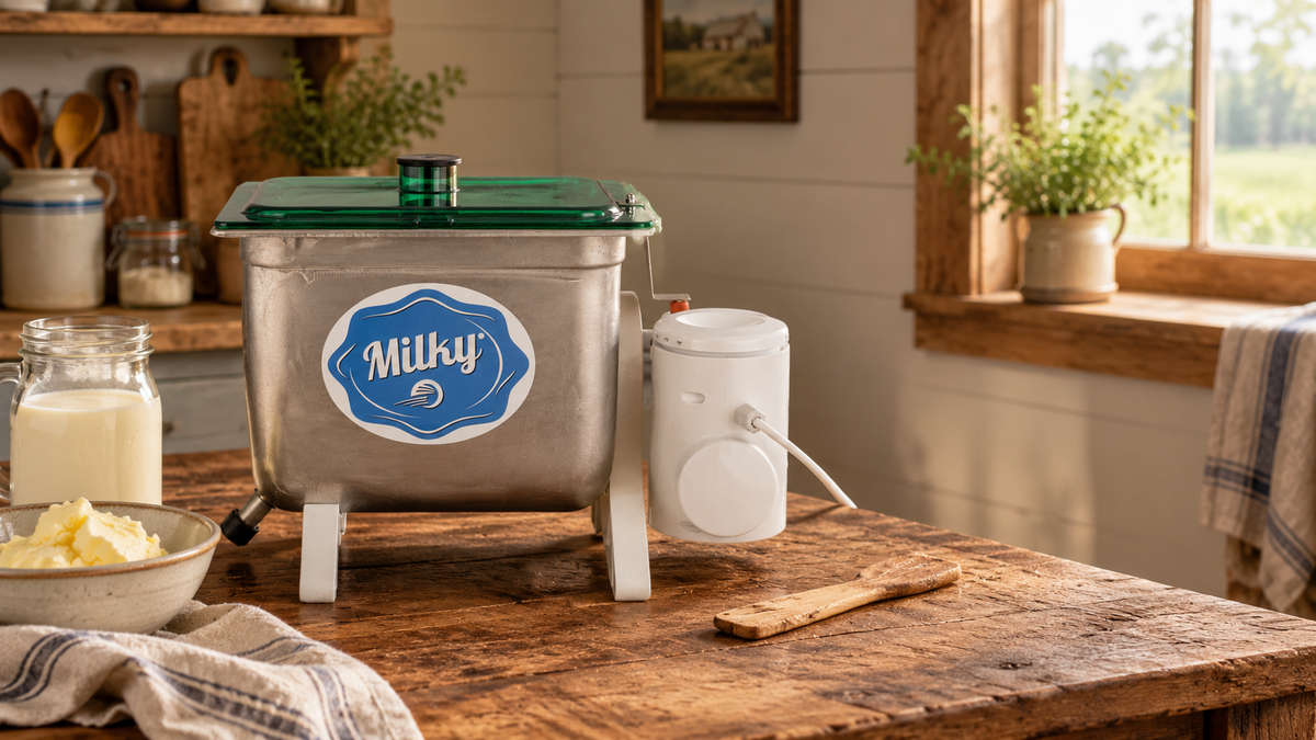 Choosing a Butter Churn for Your Small Farm or Homestead