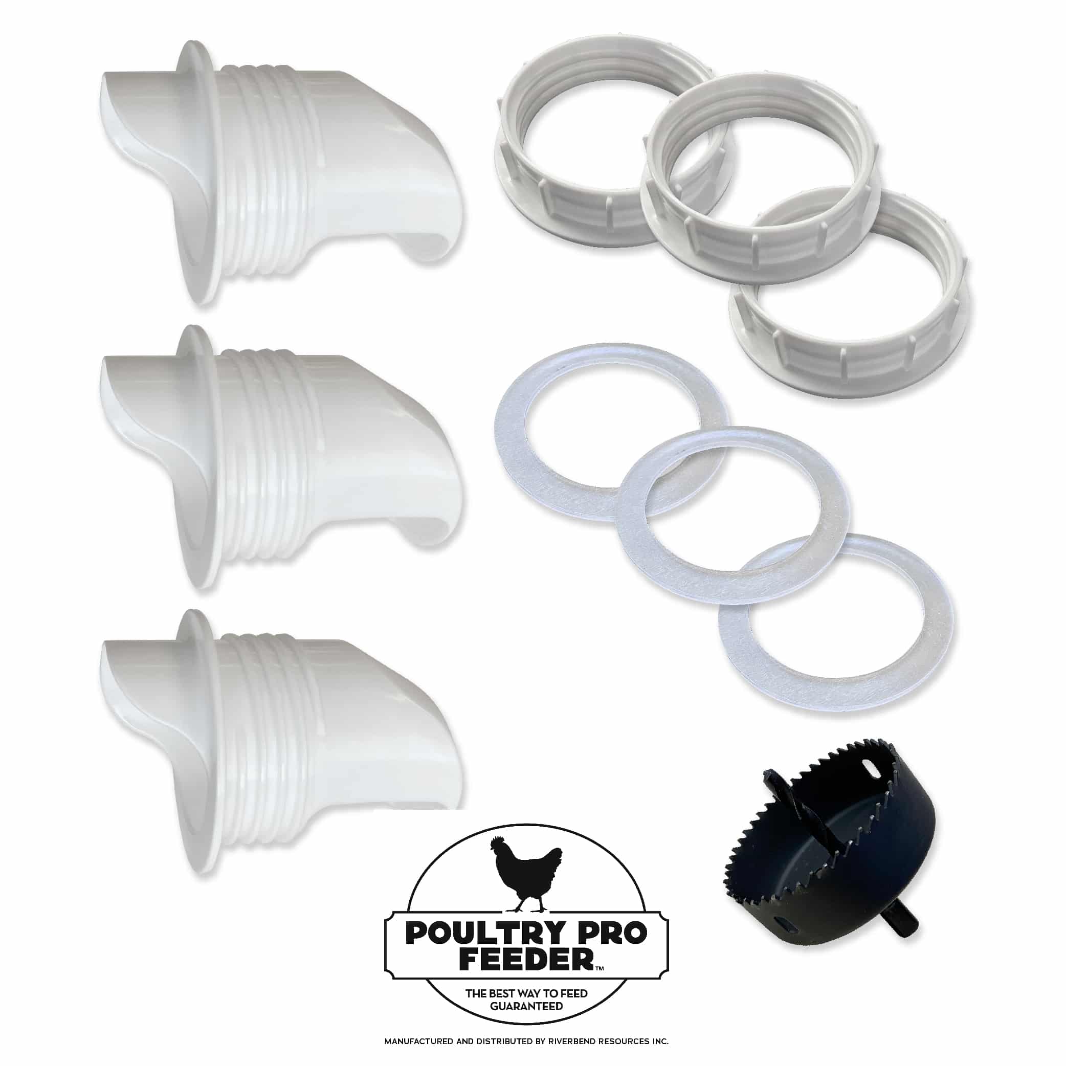 Poultry Pro Chicken Feeder Kit image 1