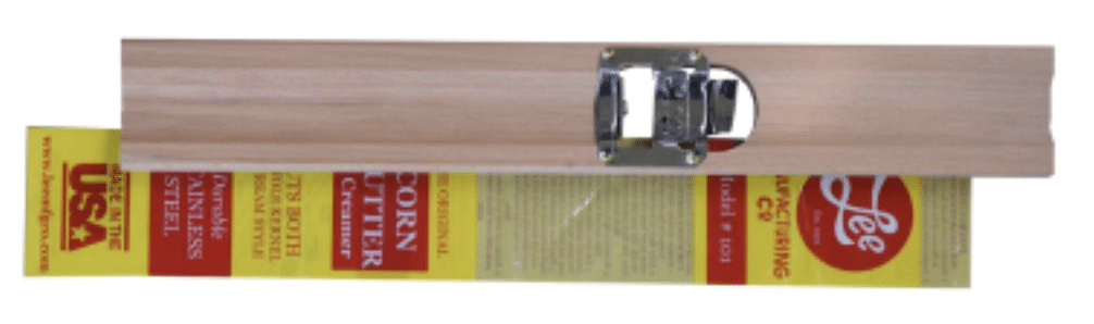 Handheld Wooden Corn Cutter & Creamer image 1