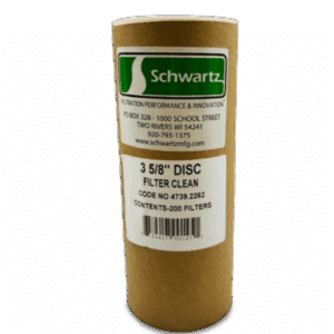 schwartz 3-5/8" milk filters