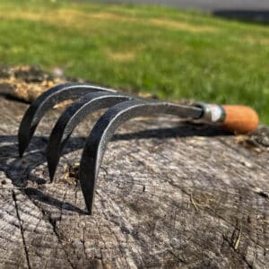 handmade garden hand rake by piginor